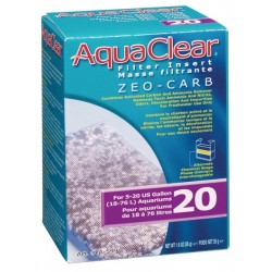 Cargas Filtrantes para Filtro Mochila AquaClear 20 - Zeo Carb 20