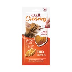 Catit Creamy de Pollo - 4   und