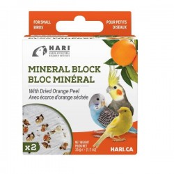 Bloque Mineral HARI para pájaros - Naranja 2pc