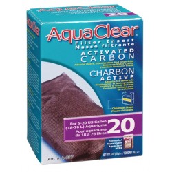 Cargas Filtrantes para Filtro Mochila AquaClear 20 - Carbón 20