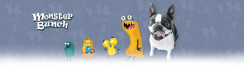 Colección juguetes para perros Monster Bunch