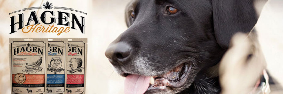 Hagen Héritage, fabricantes de premios saludables para perros bajos en calorías
