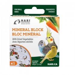 Bloque Mineral HARI para pájaros - Vegetales 1pc