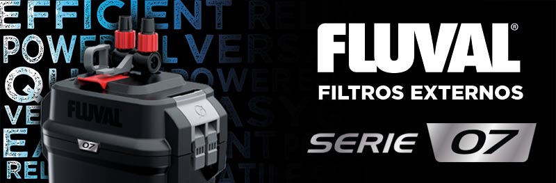 Banner de filtros externos Fluval 07 series